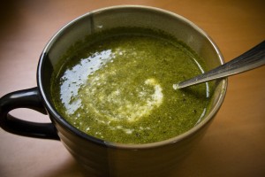 Broccoli, Spinach and Ginger Green Soup Recipe - Great For Detox
